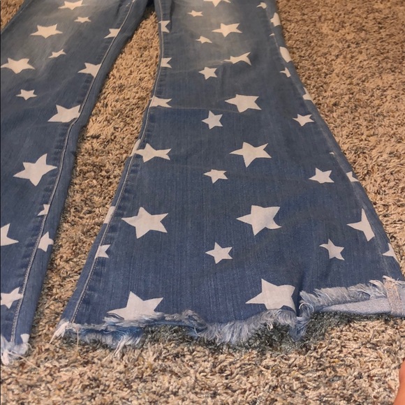 High rise star flare jeans - Picture 2 of 4